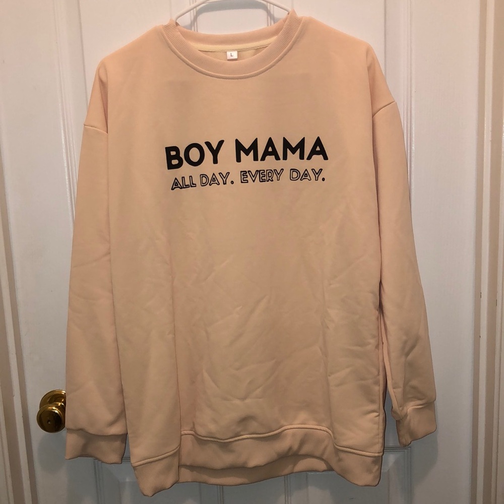 Boy Mama Crew neck